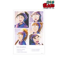 忍たま乱太郎_五年生 Ani-Art aqua label 第1弾 A3マット加工ポスター