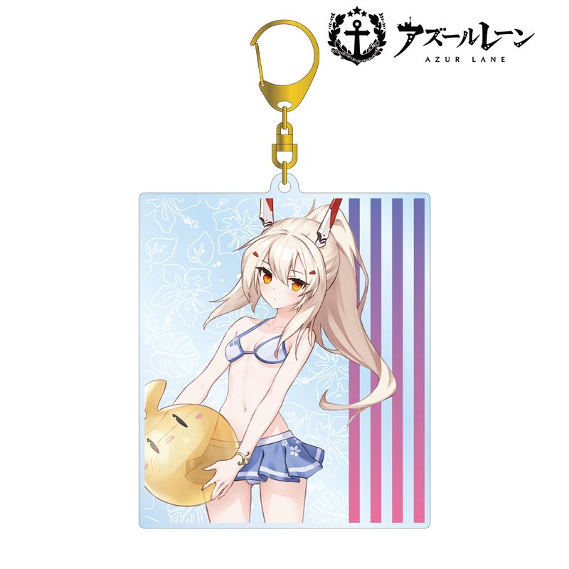 アズールレーン_描き起こしイラスト 綾波 水着ver. BIGアクリル
