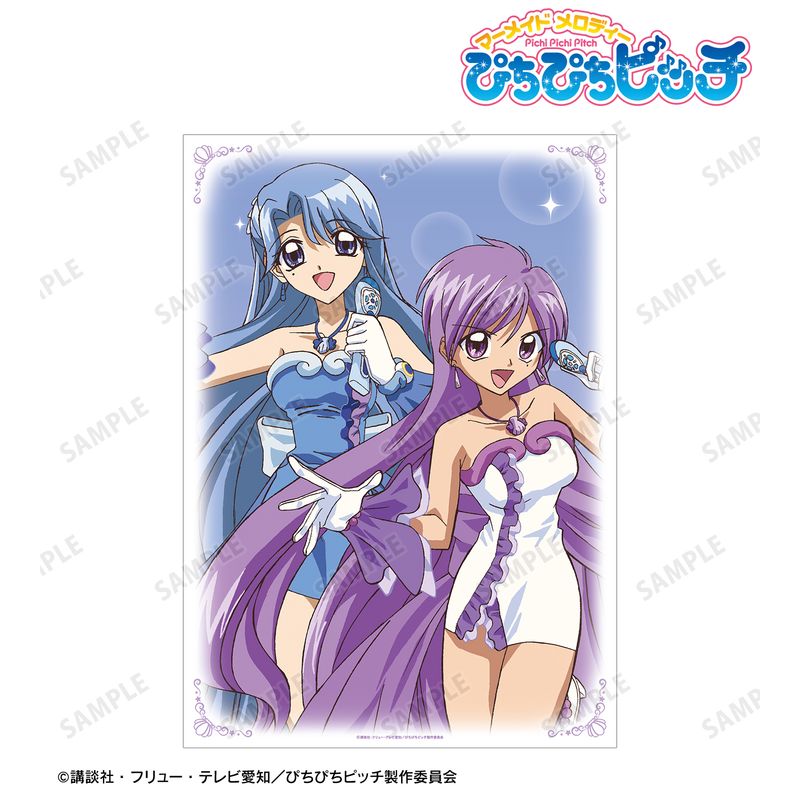 ぴちぴちピッチ_かれん&ノエル A3マット加工ポスター | ぴちぴちピッチ