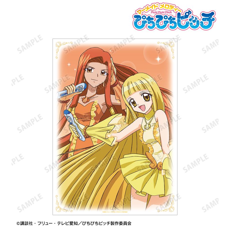 ぴちぴちピッチ_ココ&沙羅 A3マット加工ポスター | ぴちぴちピッチ公式