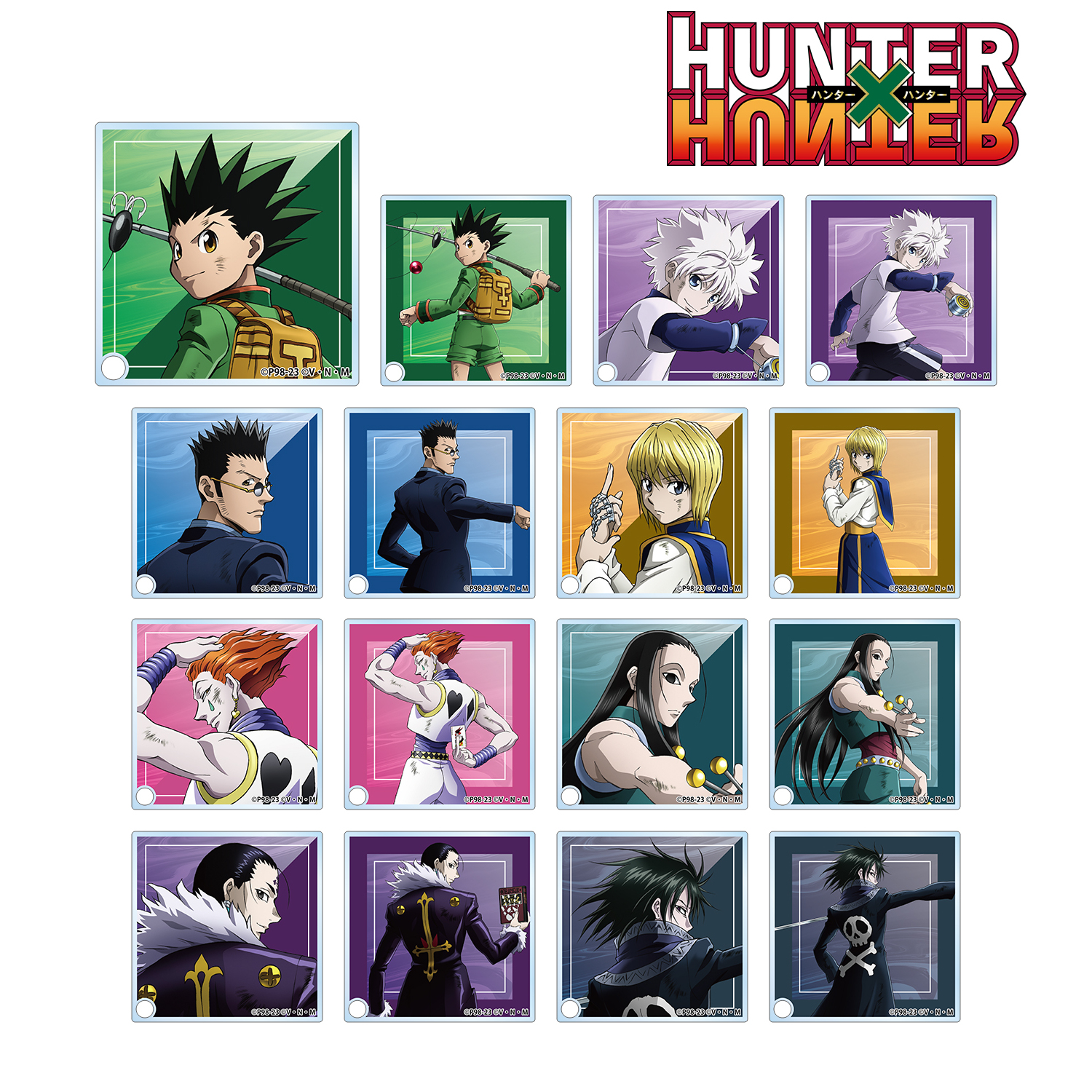 HUNTER×HUNTER_描き下ろし 戦う背中ver. トレーディングアクリルスタンドパネル(単位/BOX)【コンプリートBOX】