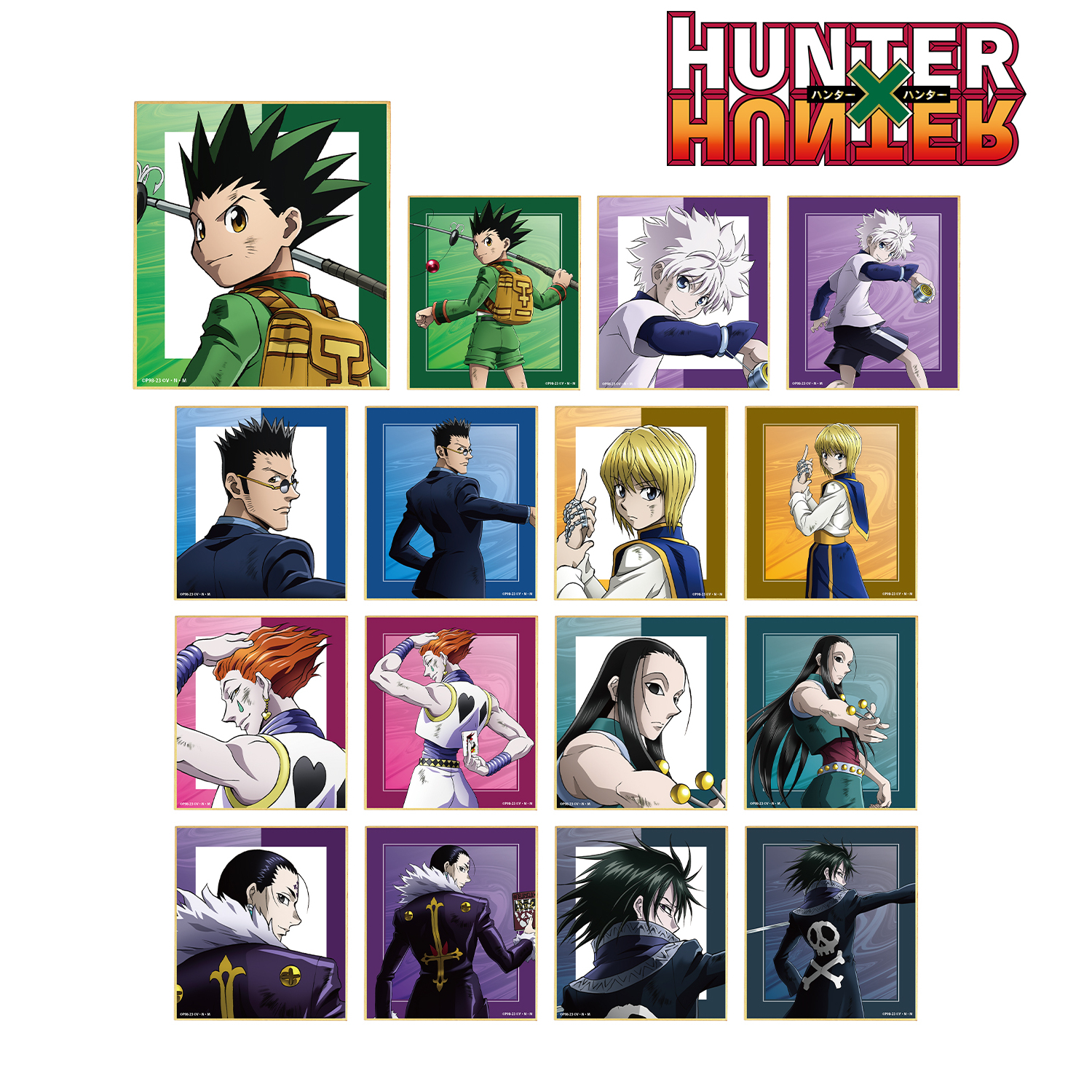 HUNTER×HUNTER_描き下ろし 戦う背中ver. トレーディングミニ色紙(単位