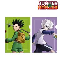 HUNTER×HUNTER_描き下ろし ゴン＆キルア 戦う背中ver. クリアファイル2