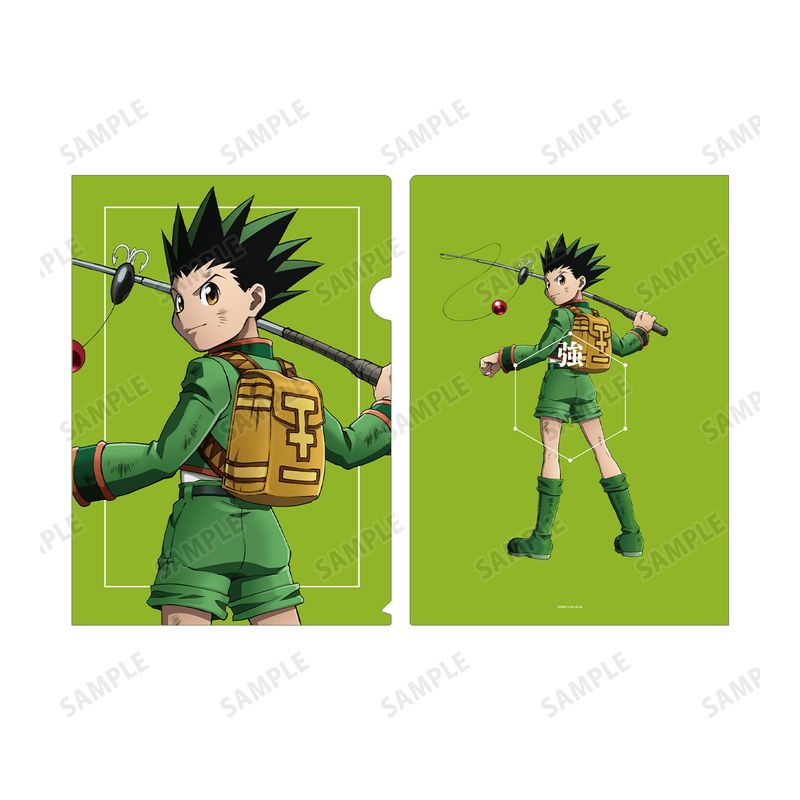 HUNTER×HUNTER_描き下ろし ゴン＆キルア 戦う背中ver. クリアファイル2