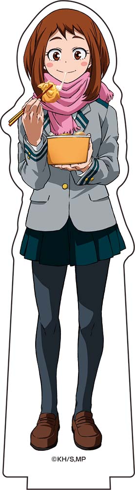 僕のヒーローアカデミア_描き下ろしBIGアクリルスタンド【おでんver.】?麗日お茶子