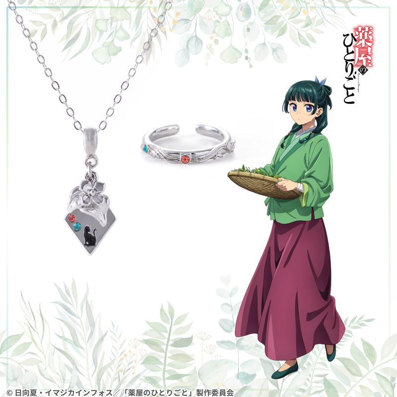 薬屋のひとりごと_アクセサリー2種セット(アクリルスタンド付き