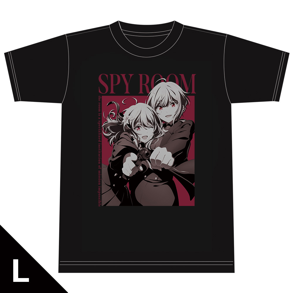 スパイ教室_Lサイズ_Tシャツ［リリィ＆ジビア］