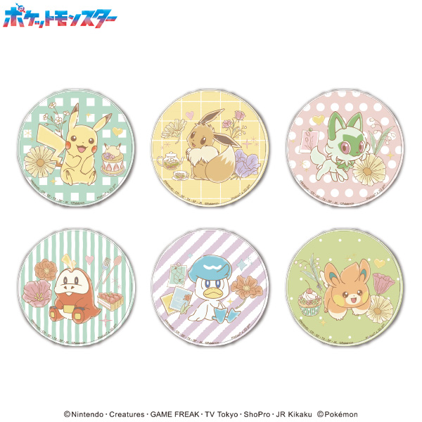 ポケモンカンバッジスタンドコレクション7個 ポケモン 缶バッジコレクション お歳暮ならオンライン