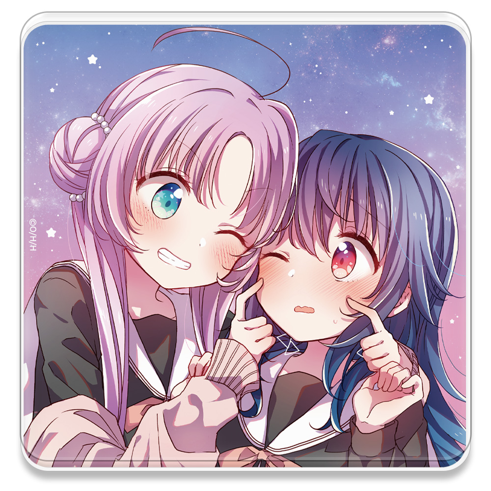 星屑テレパス_アクリルコースターB［海果＆ユウ］