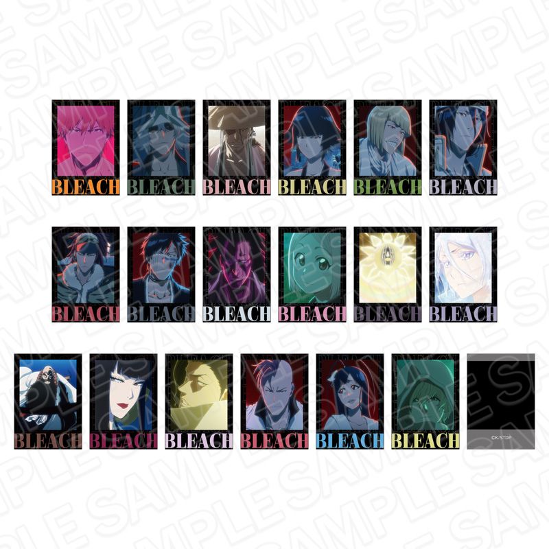 BLEACH 千年血戦篇_インスタントフォト風ブロマイド(ブラインド) vol.2