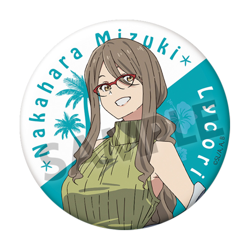 リコリス・リコイル_76mm缶バッジ 中原ミズキ ハワイ ver.