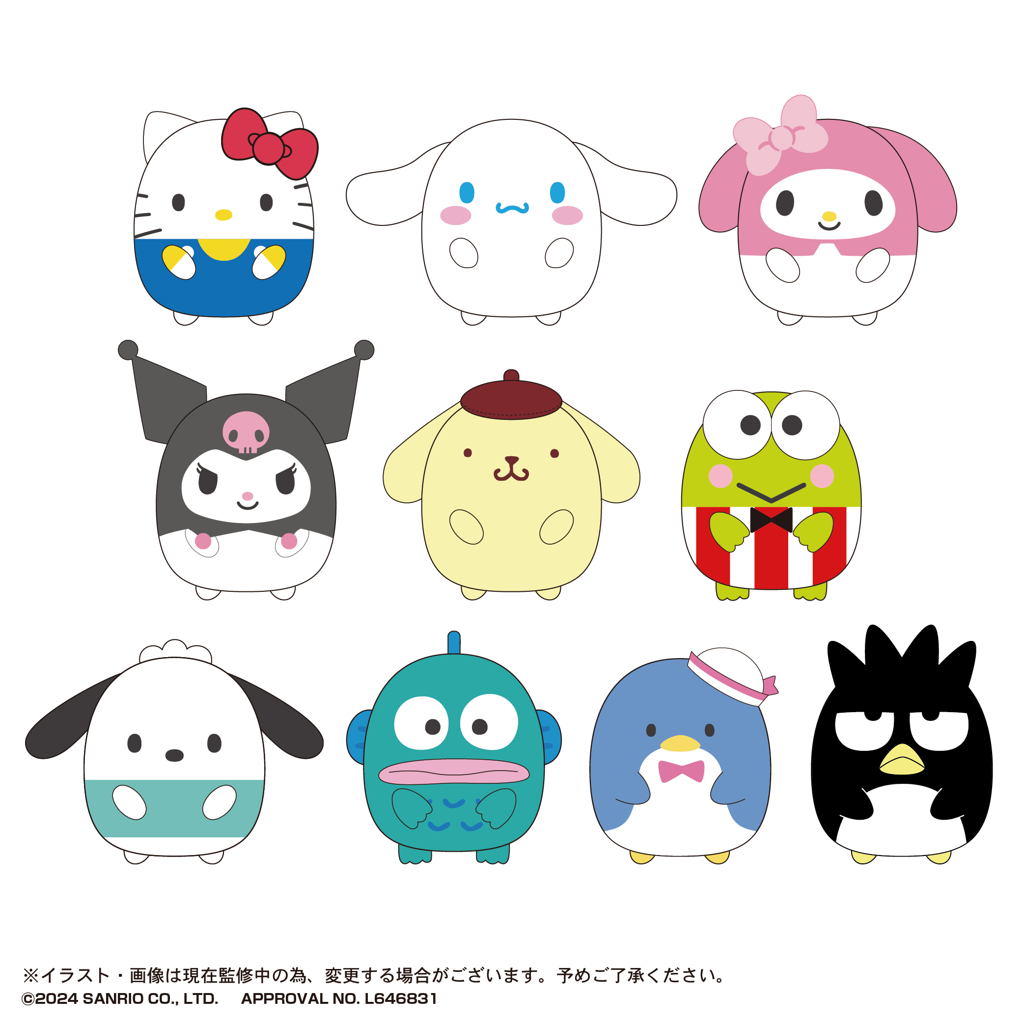 サンリオ　ディズニー　キャラクターグッズ　70点以上　まとめ売り　大量 サンリオキャラクターズ_SR-84 てのりんずコレクション 【BOX