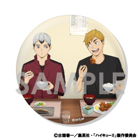ハイキュー　トレーディングBIG缶バッジ　いただきます Amazon.co.jp: ハイキュー!! トレーディングBIG缶バッジ