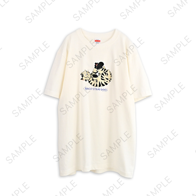 文豪ストレイドッグス_青井わにコラボ ビッグTシャツ(中島敦)