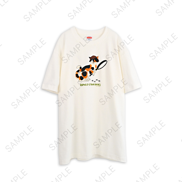 文豪ストレイドッグス_青井わにコラボ ビッグTシャツ(江戸川乱歩)