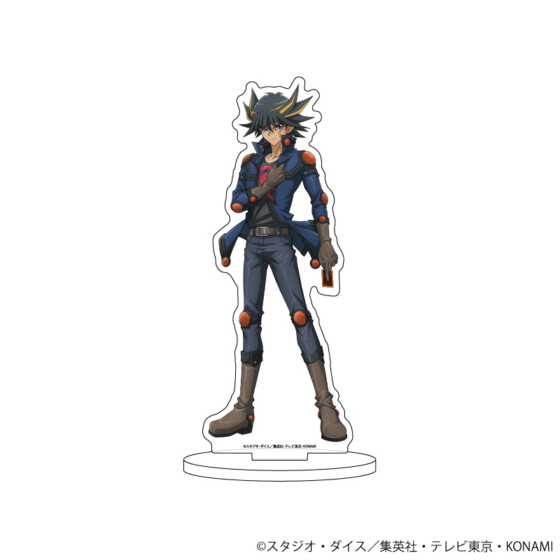 不動 遊星　コロッタ　アクリルスタンド　遊戯王5D’s　アニメイトカフェ 遊☆戯☆王5D's_アクリルスタンド07/不動遊星(描き下ろし