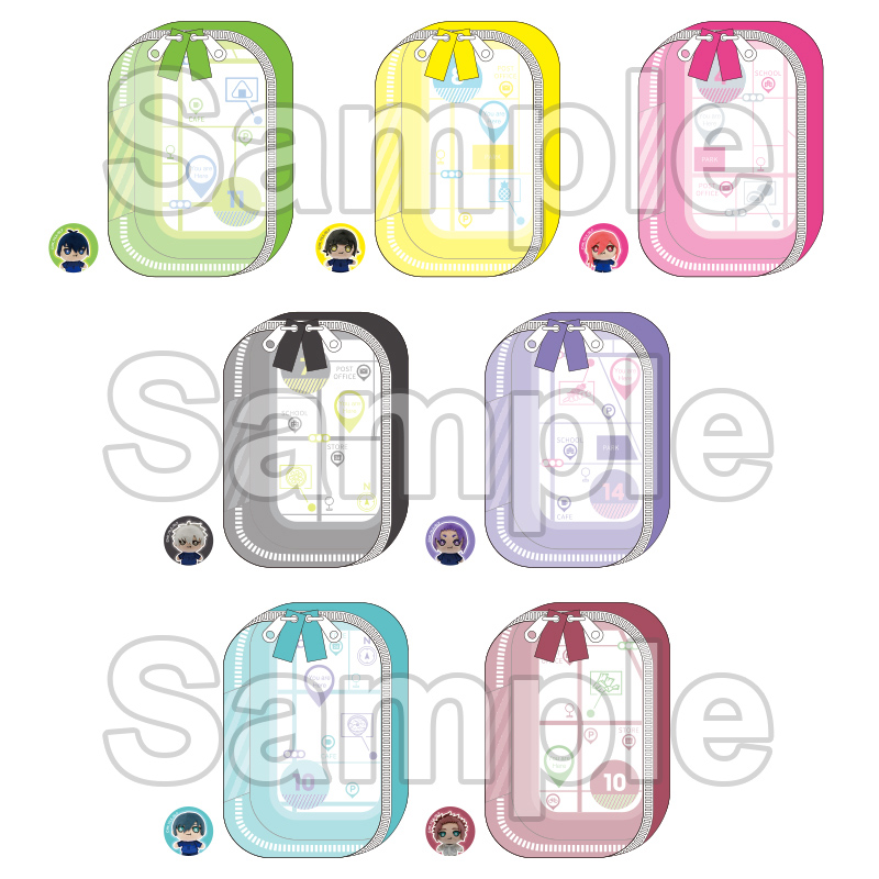 ブルーロック_ぬいポーチ ミニミニ缶バッジ付き 食べ歩き (潔世一