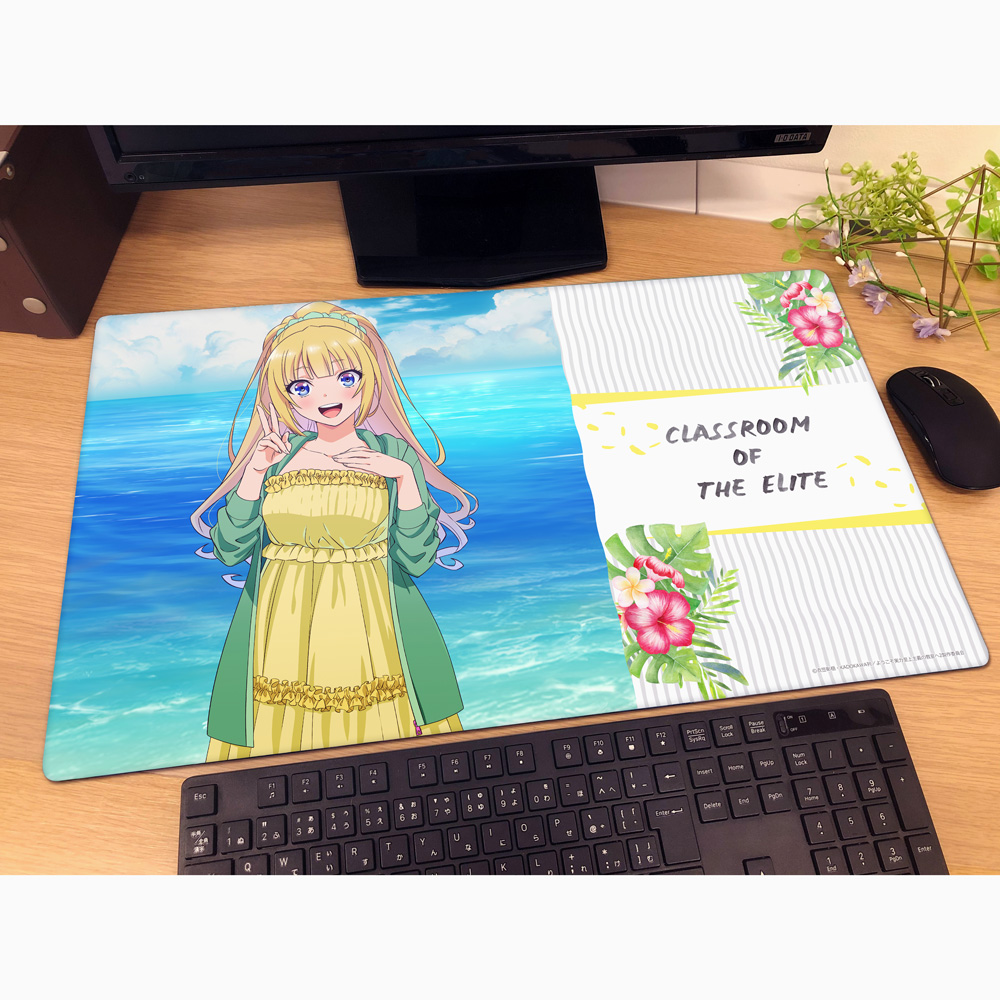 ようこそ実力至上主義の教室　ラバーマット　プレイマット　軽井沢恵 ようこそ実力至上主義の教室へ] ラバーマット (軽井沢恵&佐倉