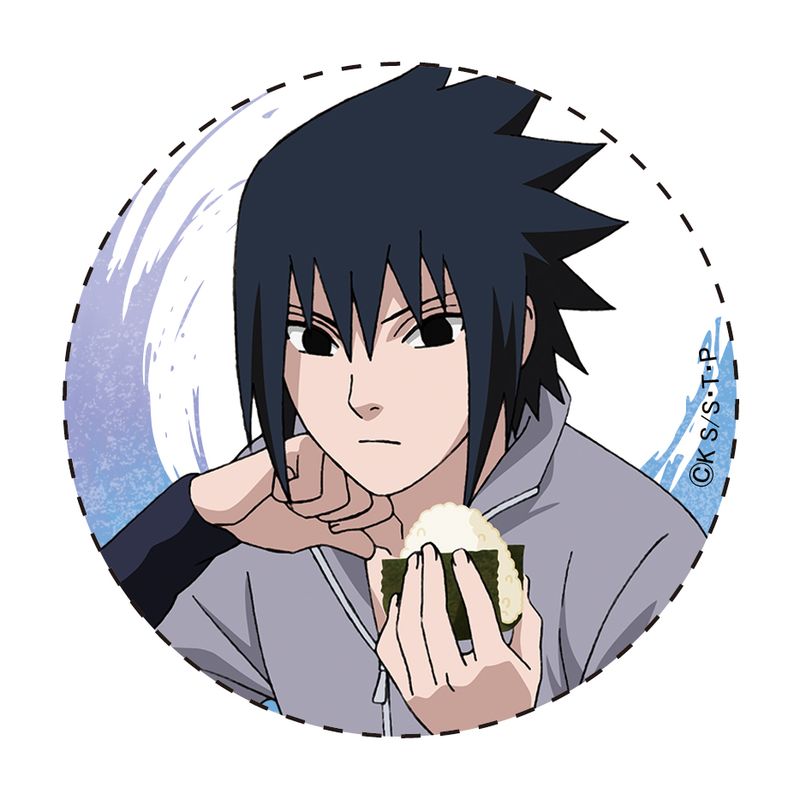 NARUTO-ナルト- 疾風伝_【描き下ろし】缶バッジ サスケ | NARUTO公式