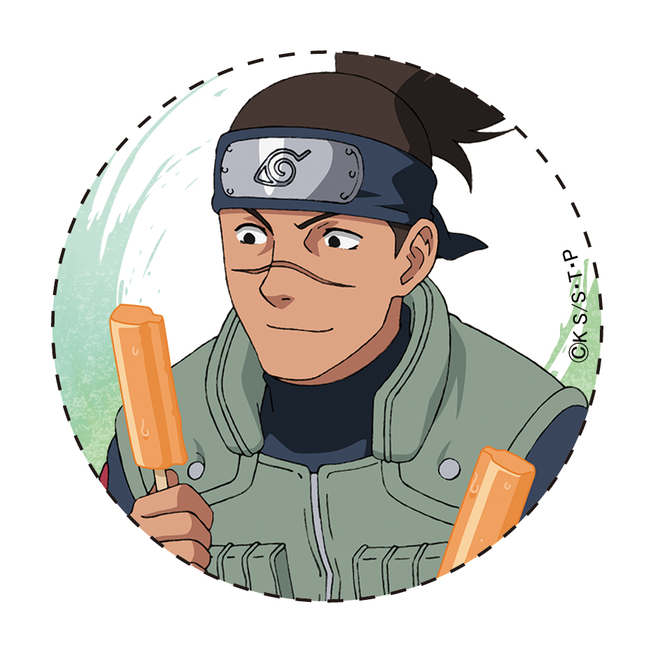 NARUTO-ナルト- 疾風伝_【描き下ろし】缶バッジ イルカ | 公式グッズ