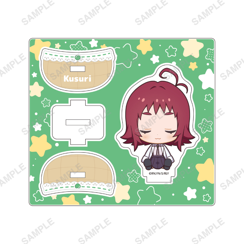 君のことが大大大大大好きな100人の彼女_おやすみシリーズ ゆりかごアクリルスタンド（薬膳楠莉（8歳））