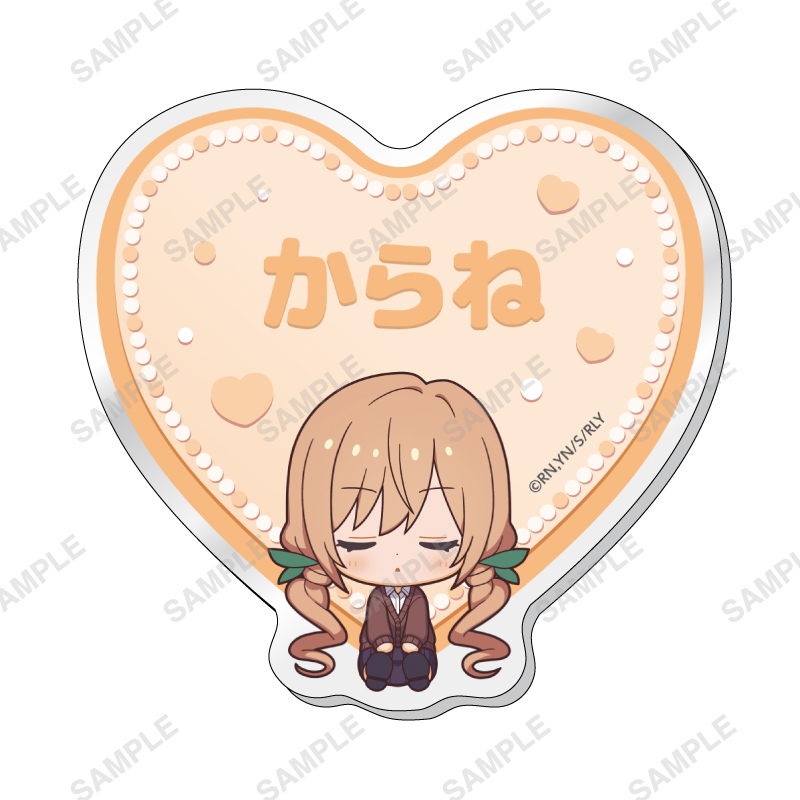 君のことが大大大大大好きな100人の彼女_おやすみシリーズ お名前入りバッジ（院田唐音）