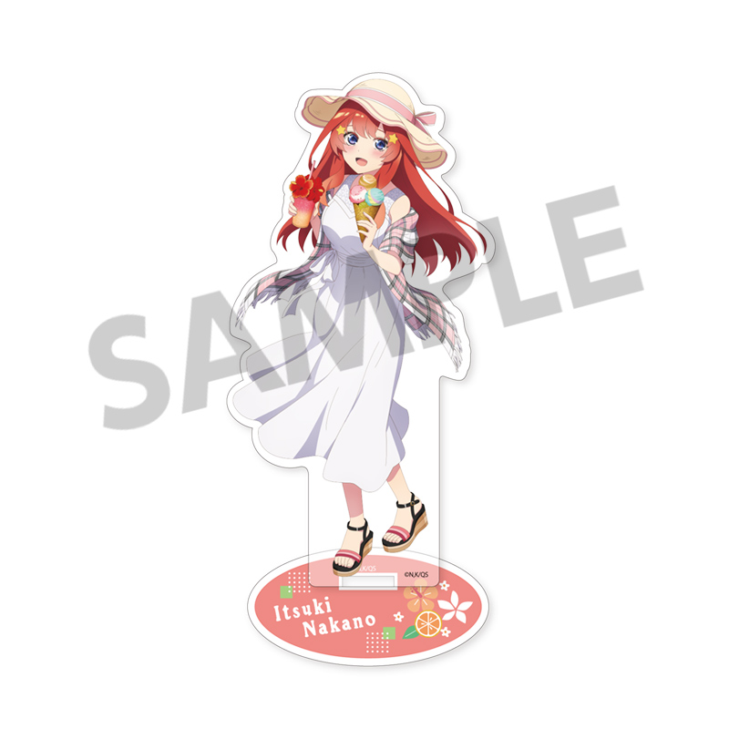 五等分の花嫁∽_描き下ろしアクリルフィギュア 中野五月 バカンス ver.