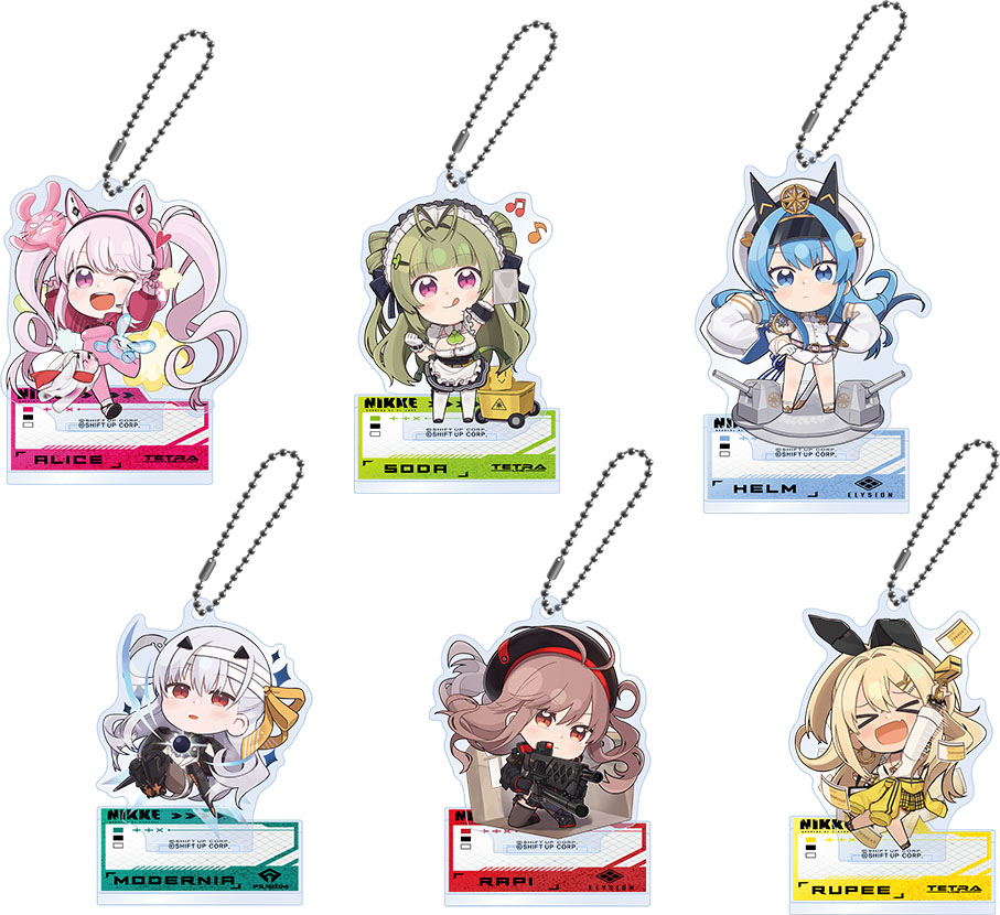 勝利の女神:NIKKE_デフォルメアクリルスタンド Vol.1【BOX