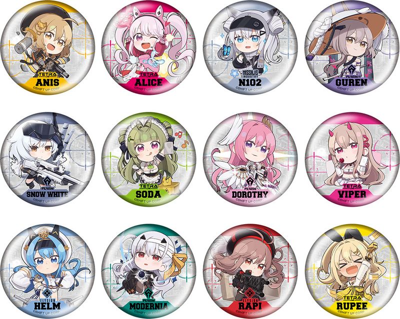 勝利の女神:NIKKE_デフォルメ缶バッジ【BOX】 | 勝利の女神：NIKKE公式