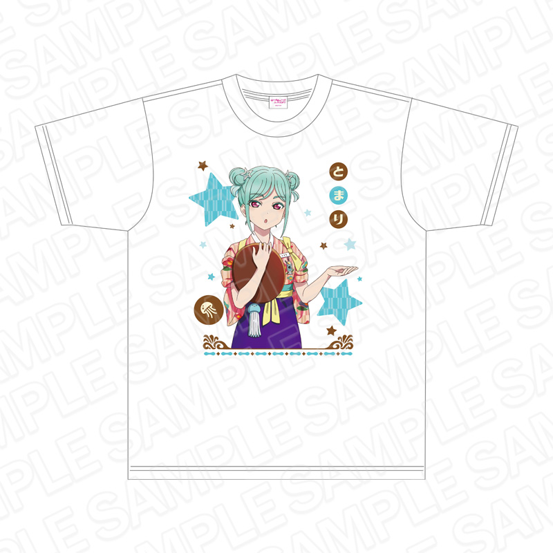 ラブライブ!スーパースター!!_フルカラーTシャツ 鬼塚冬毬 喫茶 ver