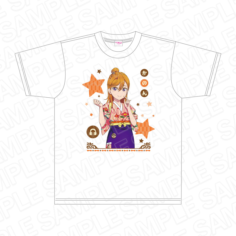 ラブライブ!スーパースター!!_フルカラーTシャツ 澁谷かのん 喫茶 ver