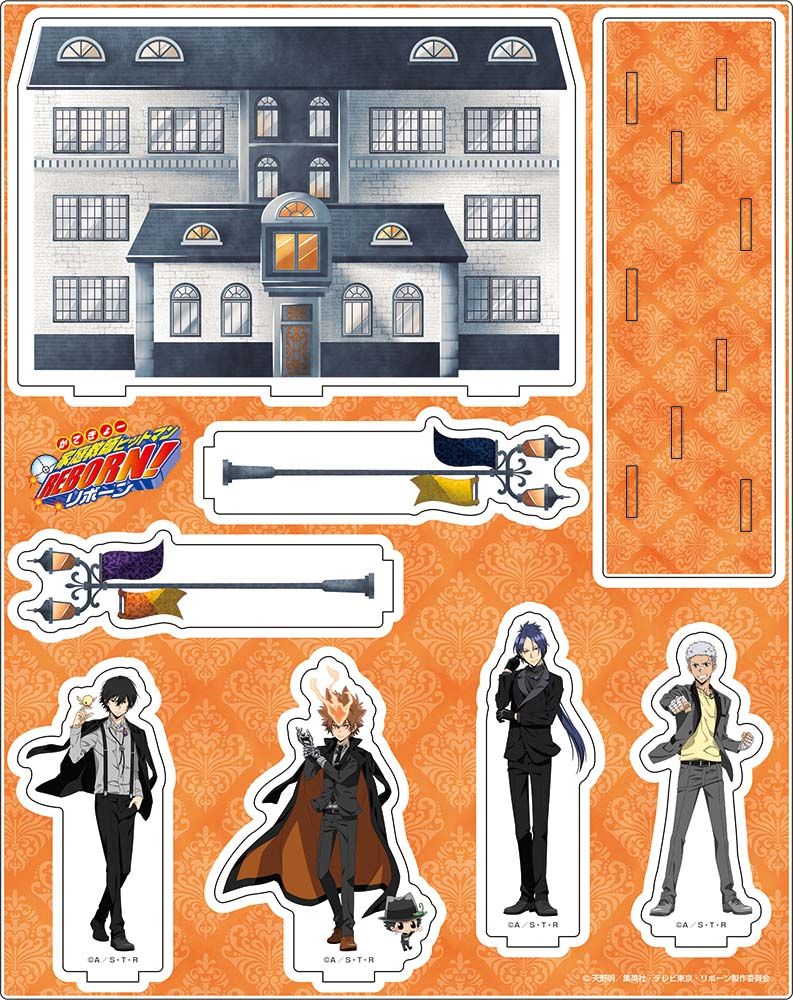 家庭教師ヒットマンREBORN!_描き下ろしアクリルジオラマ【ブラック
