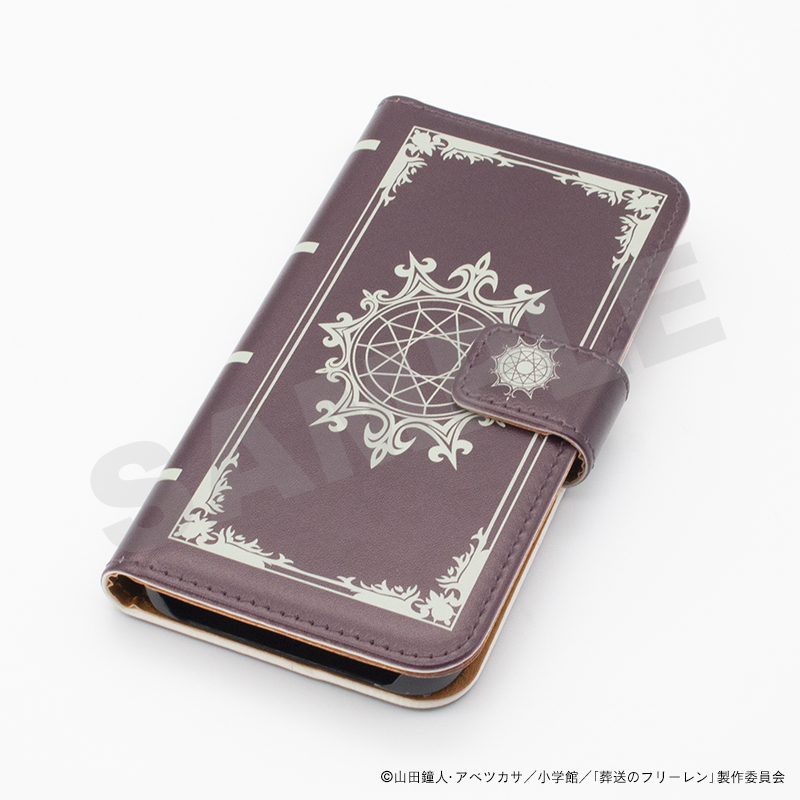 葬送のフリーレン_iPhone14_手帳型ケース・魔導書