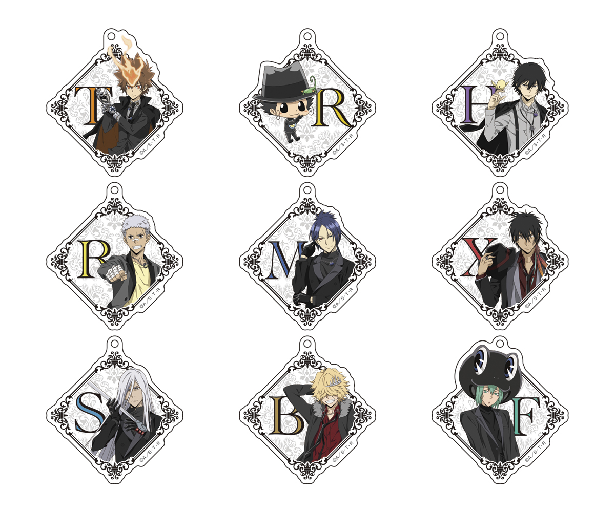 家庭教師ヒットマンREBORN!_描き下ろしアクリルキーホルダーコレクション ブラックスーツVer.【コンプリートBOX】