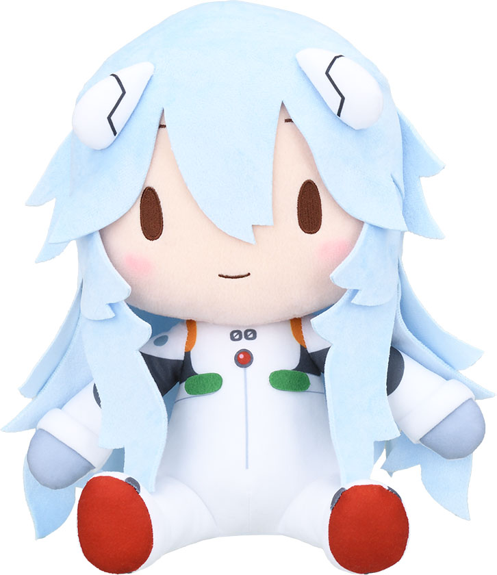 エヴァンゲリオン レイ ぬいぐるみ シン・エヴァンゲリオン劇場版_L_ふわぷち ぬいぐるみ 綾波レイ