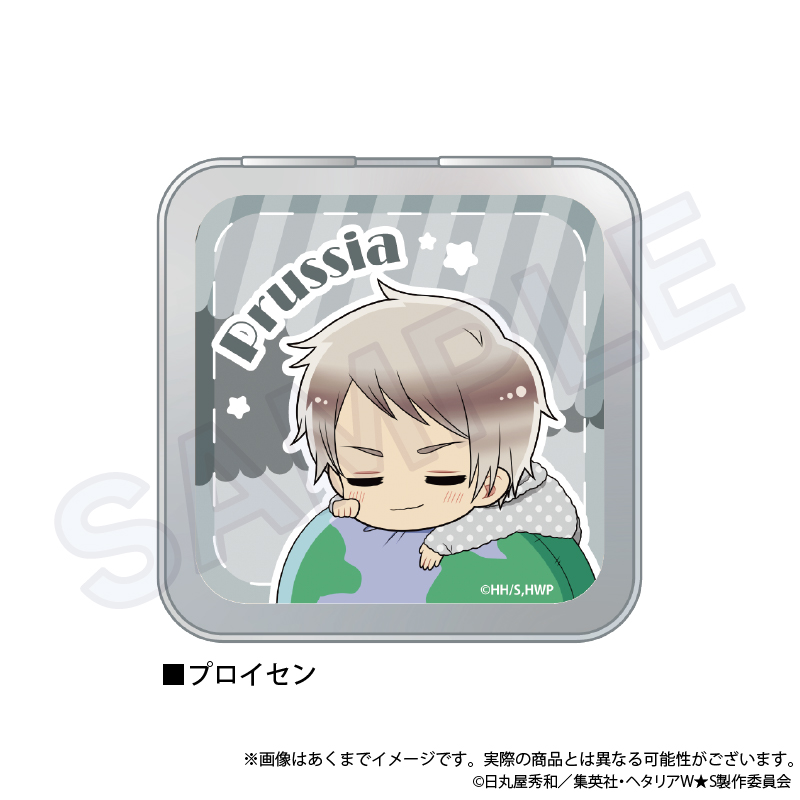 ヘタリア World☆Stars プロイセン エディオン ポップアップ 缶バッジ