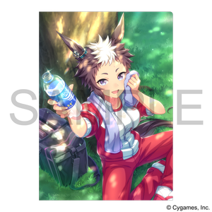 ウマ娘 プリティーダービー_クリアファイル／vol.16［鼓動が速まるクールダウン］メジロライアン