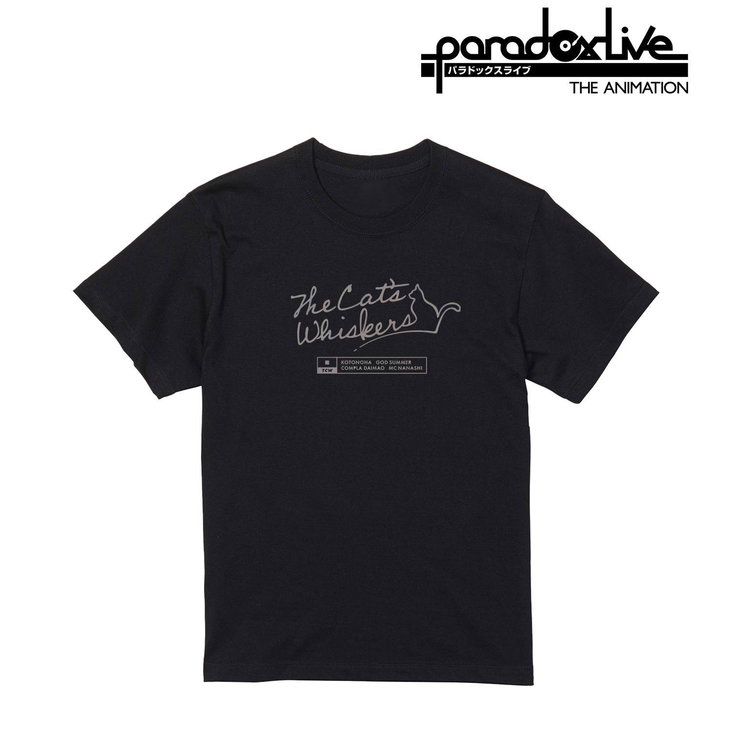 Paradox Live THE ANIMATION_(サイズ/M)_The Cat's Whiskers オーロラフラッシュTシャツメンズ