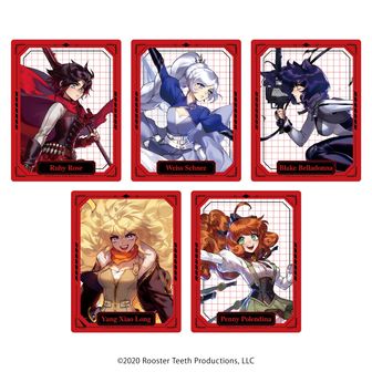 RWBY トレーディング缶バッジコレクション 全9種 RWBY_缶バッジ01/BOX(全8種)(公式イラスト)【コンプリートBOX