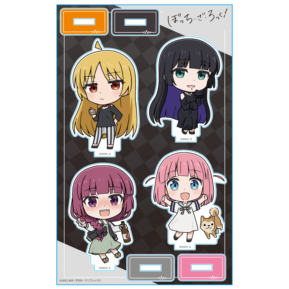 ぼっち・ざ・ろっく!_アクリルキャラスタンドC デフォルメキャラ[星夏&PAさん&きくり&ふたり&ジミヘン]