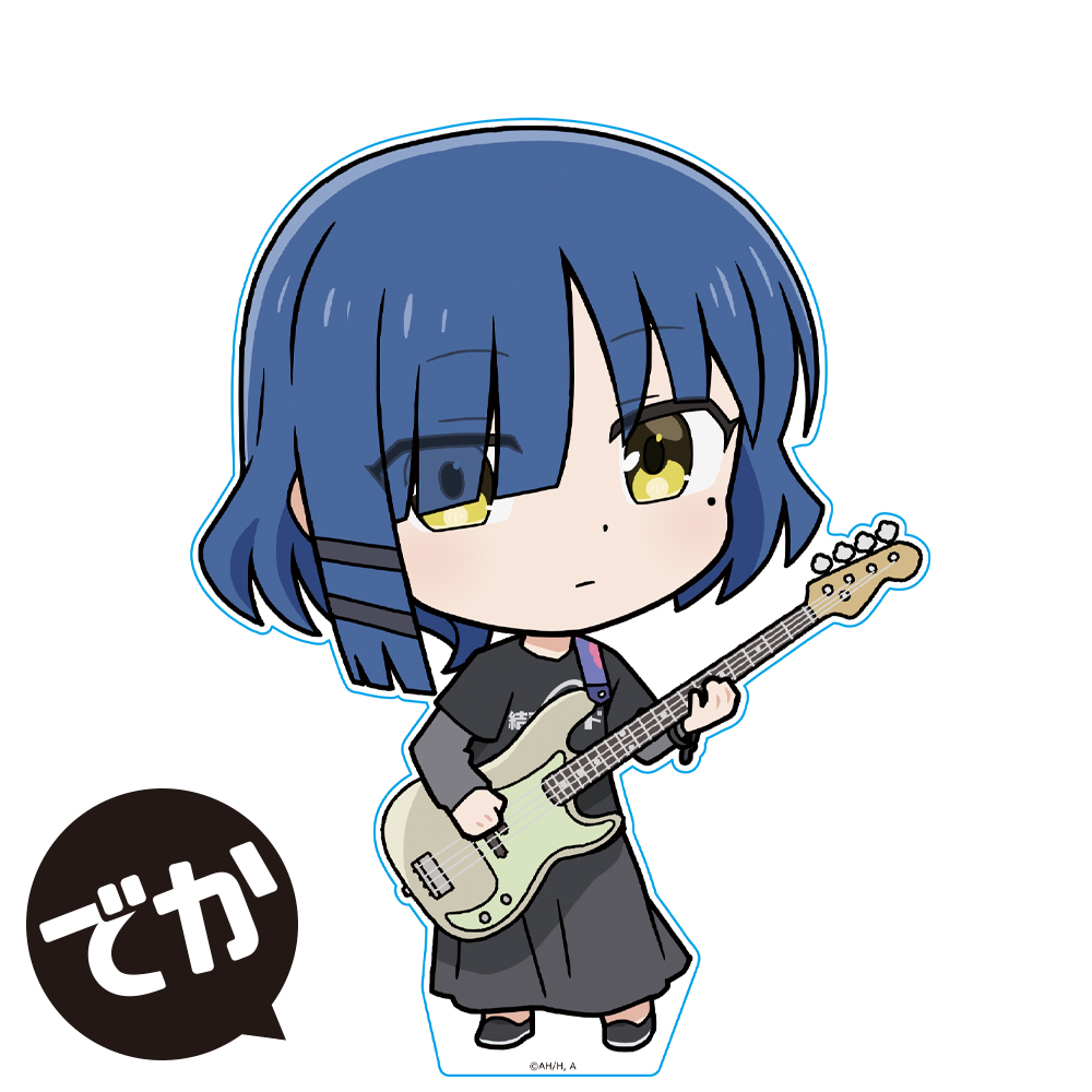 ぼっち・ざ・ろっく!_でかぷにこれ!アクリルフィギュア[山田リョウ バンドTシャツver.]