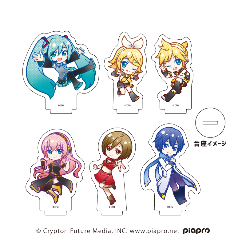 ピアプロキャラクターズ_アクリルぷちスタンド05/コミック風ver ピアプロキャラクターズ_アクリルぷちスタンド05/コミック風ver