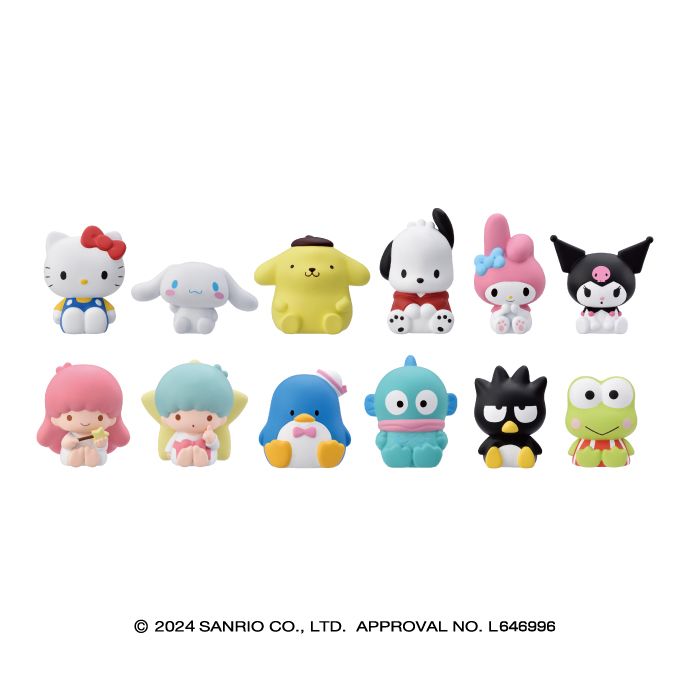サンリオキャラクターズ_ソフビパペットマスコット【コンプリートBOX