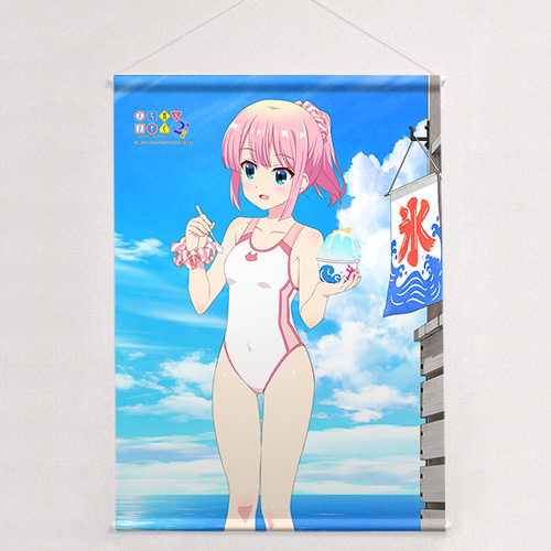 まちカドまぞく 2丁目 描き下ろしB2タペストリー(千代田桃/海)