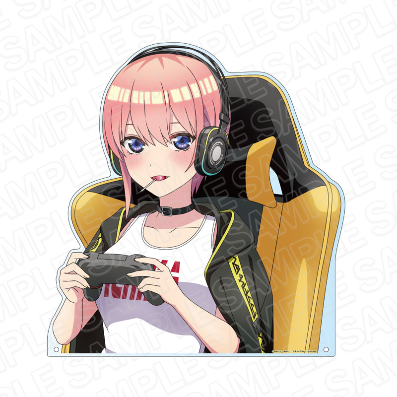 五等分の花嫁∽_特大ダイカットアクリルボード 一花 GAMER STYLE 