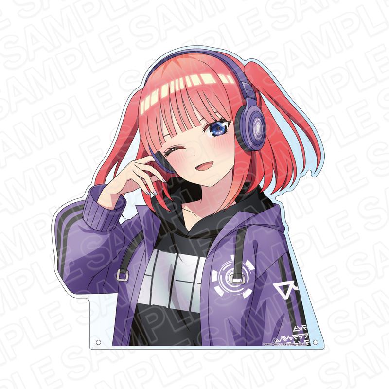 五等分の花嫁∽_特大ダイカットアクリルボード 二乃 GAMER STYLE