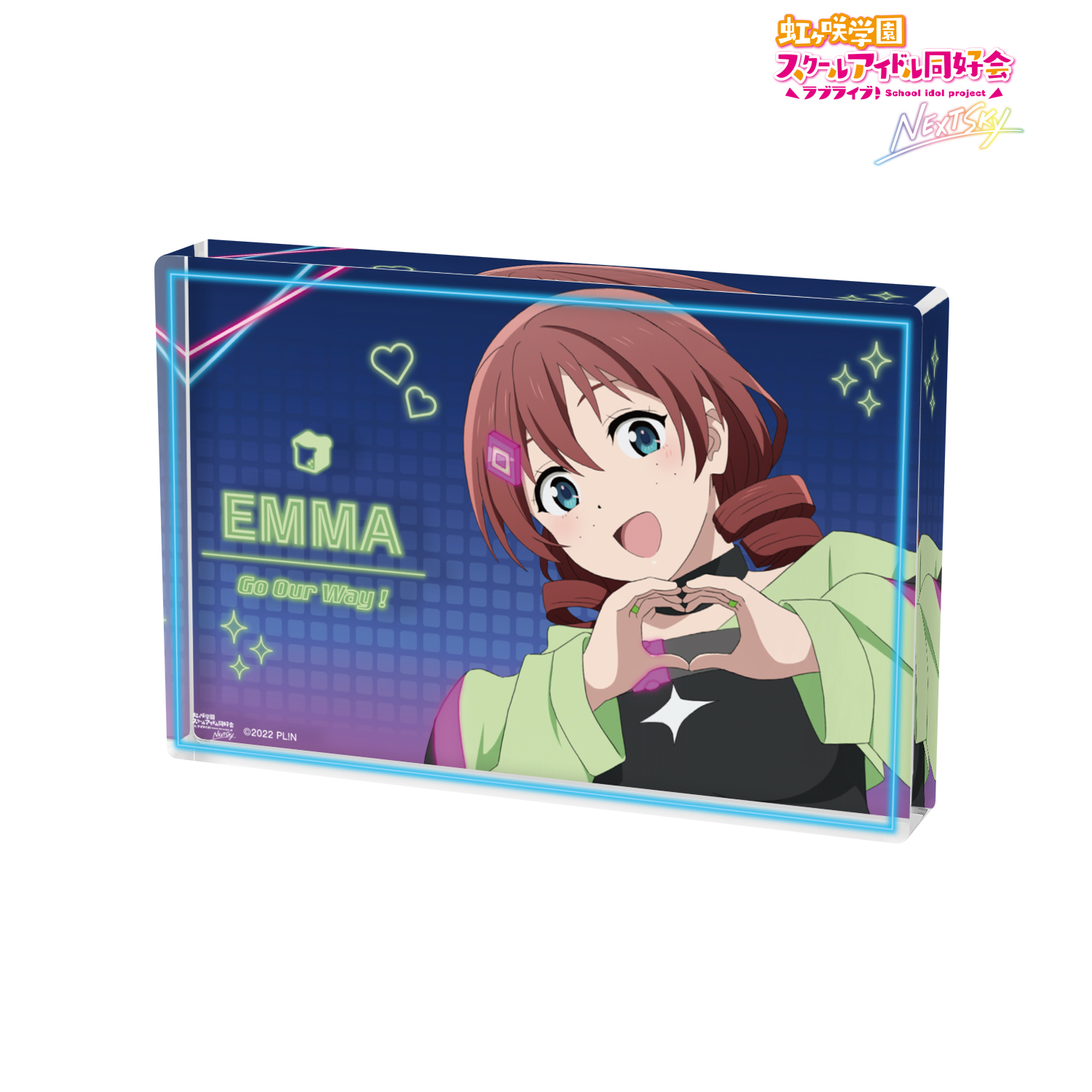 ラブライブ！虹ヶ咲学園スクールアイドル同好会 NEXT SKY_エマ・ヴェルデ Go Our Way！ アクリルブロック