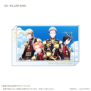 B-PROJECT -熱烈*ラブコール-_箔押しアクリルブロック KiLLER KiNG
