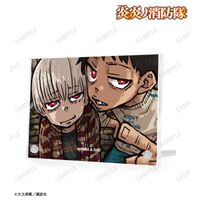 漫画 炎炎ノ消防隊_森羅 日下部＆象 日下部 ダブルアクリルパネル ver
