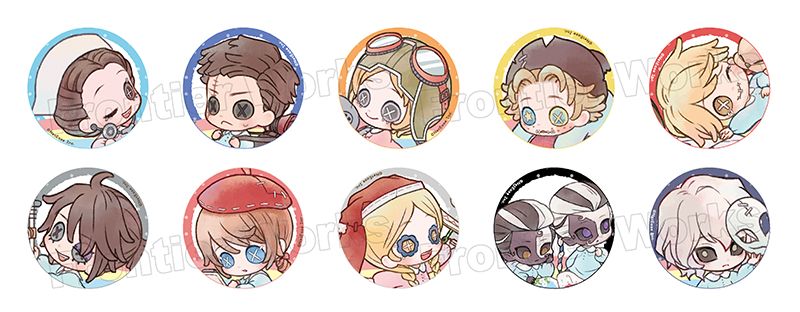 第五人格　幼稚園　缶バッジ　未開封10点 Identity V_第五人格幼稚園 トレーディング缶バッジ 【BOX